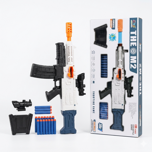 Pistolet de Jeu "The M2" – Design Réaliste & Kit Complet