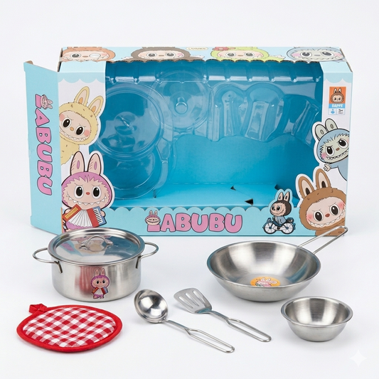 Set de Cuisine Labubu en Inox