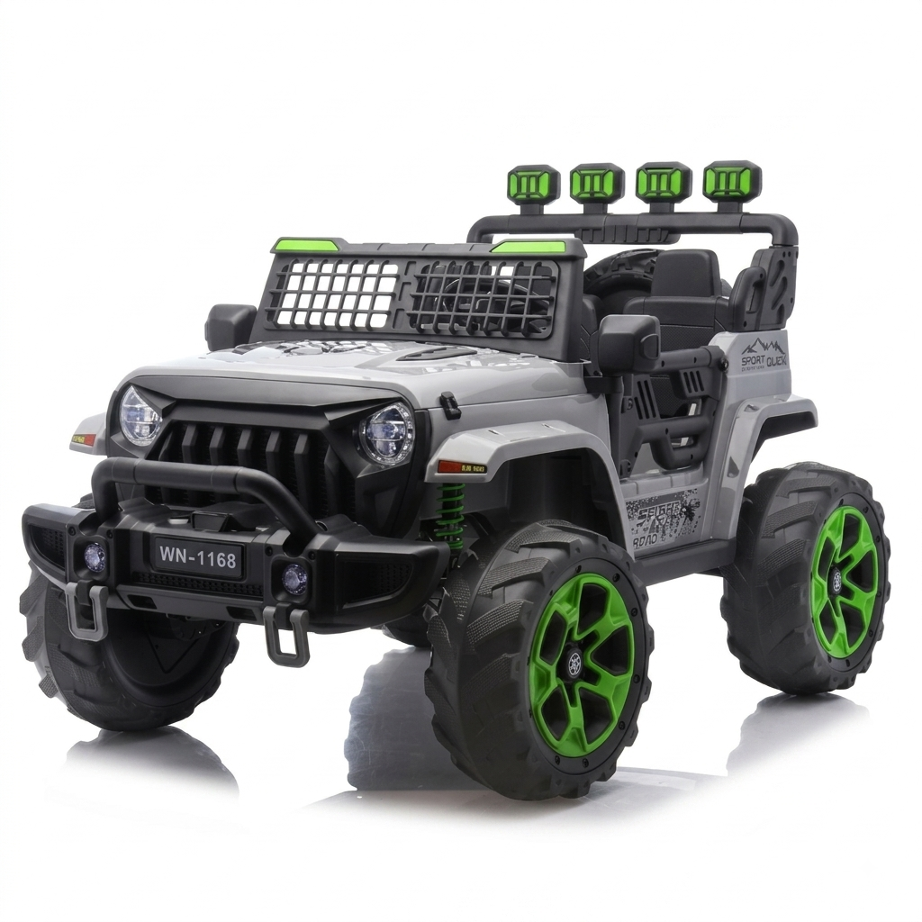 Voiture 4x4 Électrique pour Enfant – Jeep Tout-Terrain 24V avec Télécommande