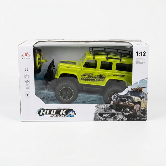 Voiture Tout-Terrain Télécommandée Rock Crawler 1:12