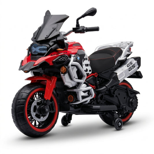 Moto Électrique Enfant Style Aventure – Avec Roues Stabilisatrices