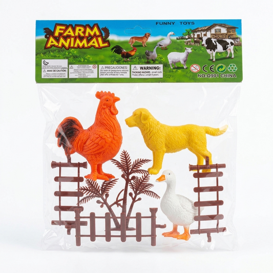 Farm Animal – Sachet de Figurines Animaux de la Ferme