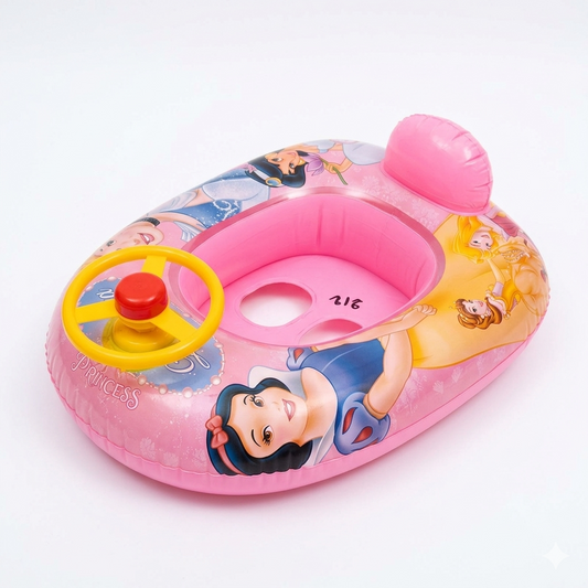Bouée Siège Bébé avec Volant – Princesses Disney
