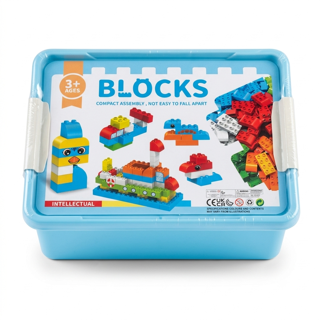 Boîte de Blocs de Construction Compacts