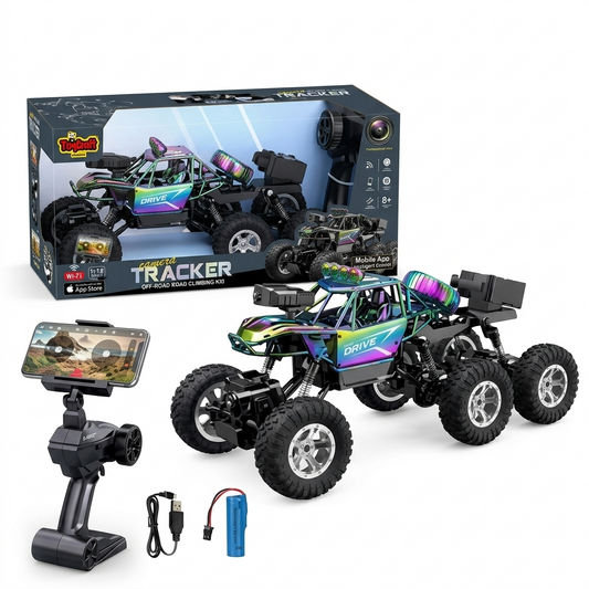 Voiture RC Tout-Terrain 1:12 – Caméra & Effet Fumé
