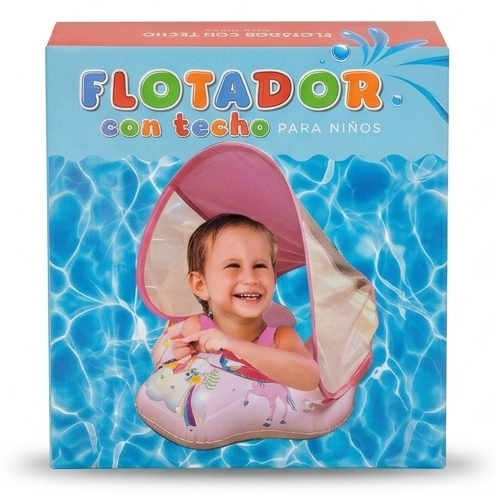 Bouée Siège Bébé avec Auvent – Flotador con Techo