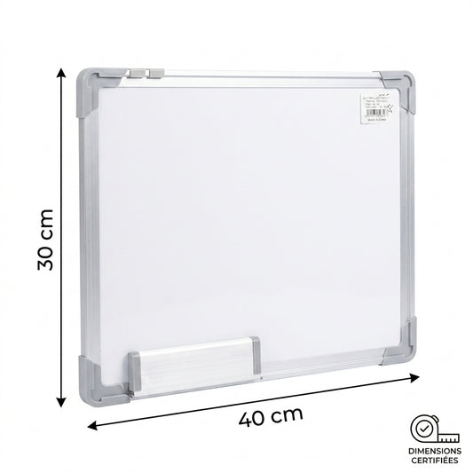 Tableau Blanc Magnétique pour Enfant 30x40cm
