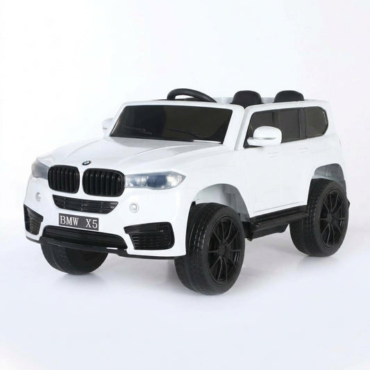 Voiture 4x4 Électrique BMW X5 pour Enfant 2 Rangées de Sièges avec Télécommande
