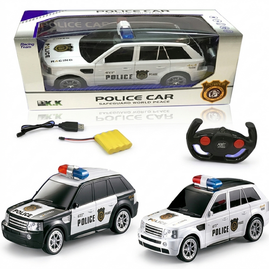 Voiture de police télécommandée R/C