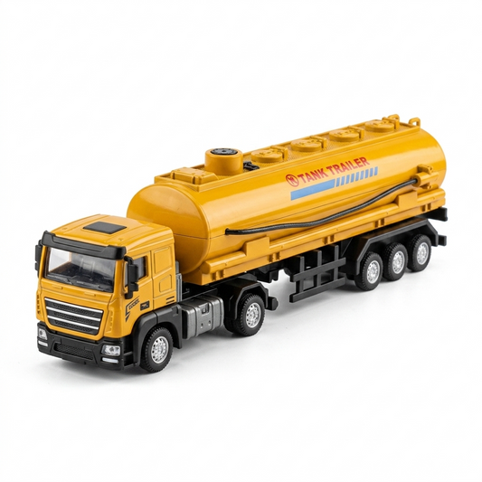 Camion Citerne Jaune – Tank Trailer – Alliage 1:32