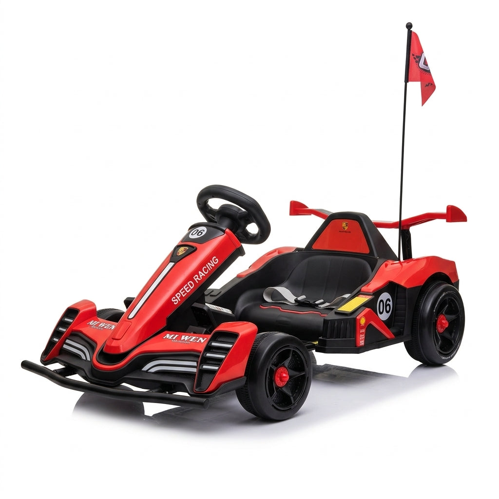 Karting Drift Électrique 24V pour Enfants et Adultes
