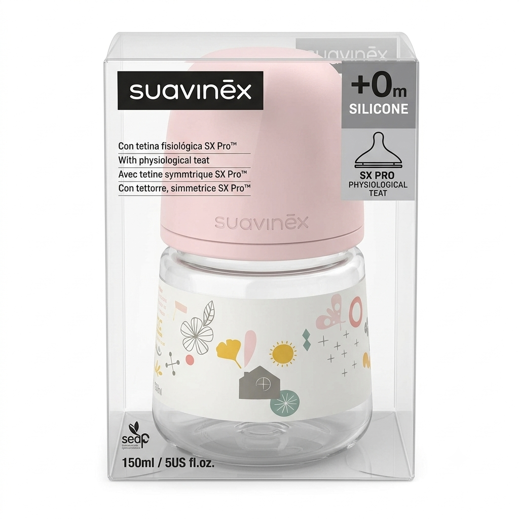 Biberon Suavinex SX Pro™ – Rose