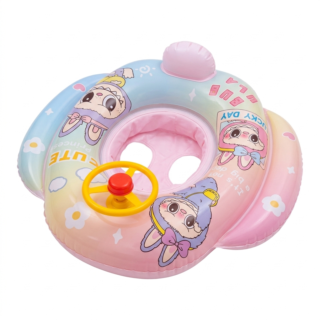 Bouée Siège Bébé avec Volant – Labubu