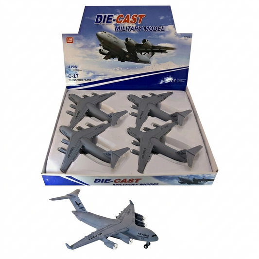 Modèle Diecast Avion Militaire C-17 Transport (1 unité)