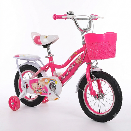 Vélo Fille 12 Pouces – Rose