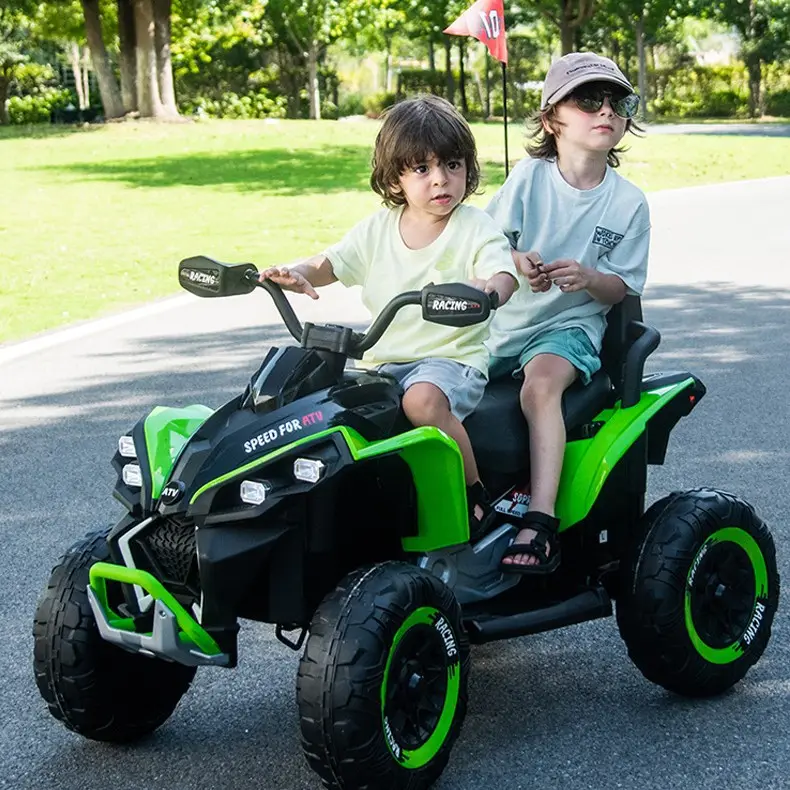 Quad Électrique pour Enfant 12V avec Grand Siège