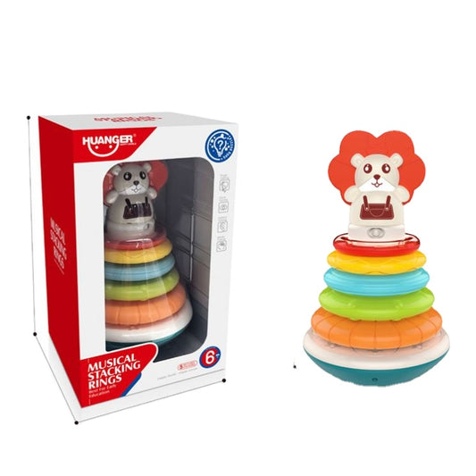 Pyramide Anneaux empilables musical – Huanger