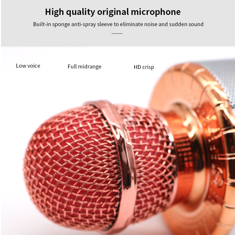 Microphone Karaoké Sans Fil