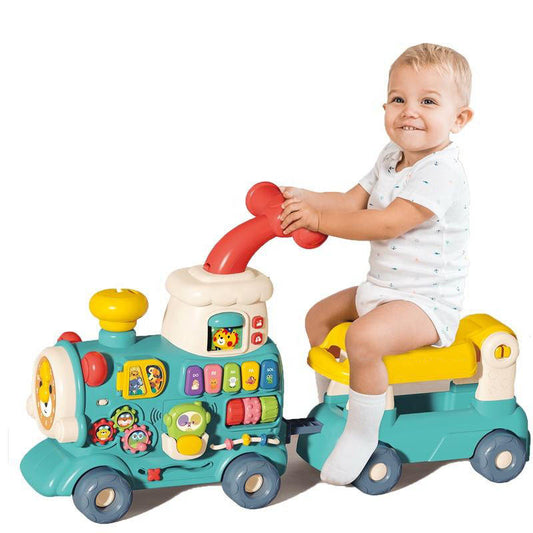 Baby Walker Train – Trotteur Musical 5 en 1 Vert - Bibi-Irn