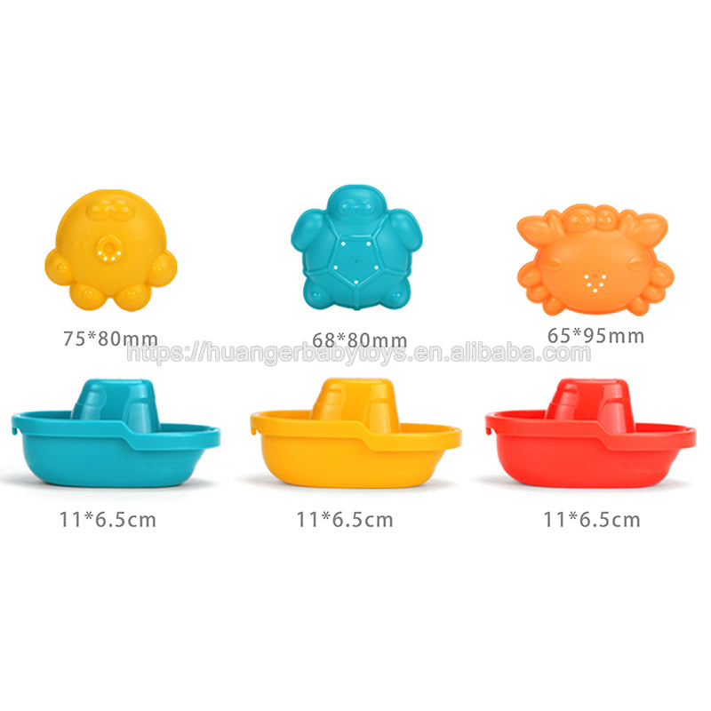 Set de Bain 10 Pièces - Jouets Aquatiques pour Bébé - Huanger
