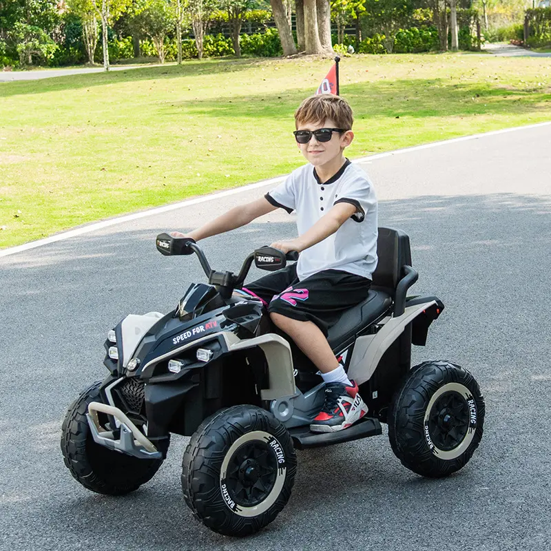 Quad Électrique pour Enfant 12V avec Grand Siège