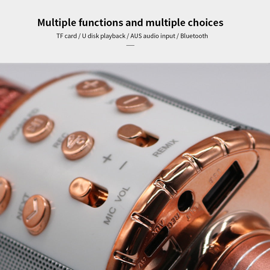 Microphone Karaoké Sans Fil