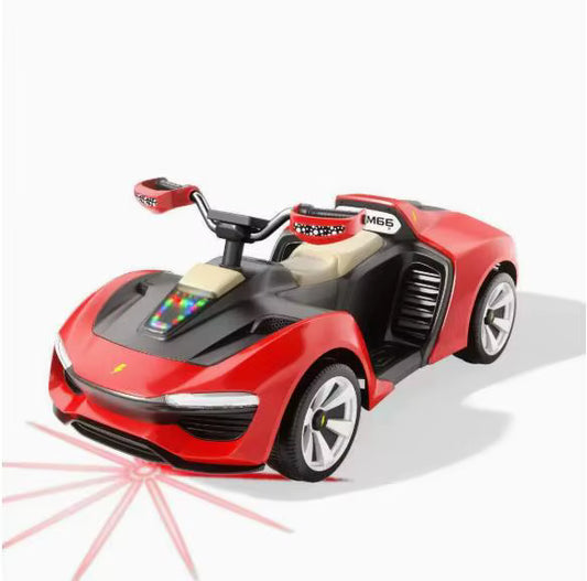 Petite Voiture de Sport Électrique pour Enfant avec Effets Lumineux
