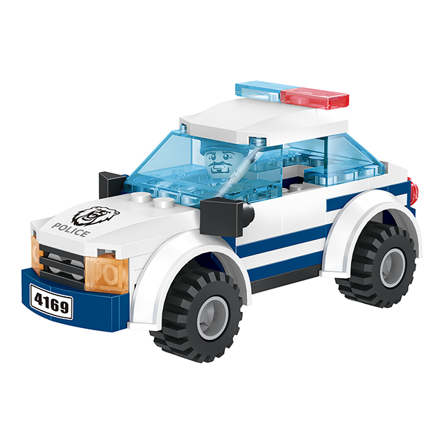 City Police Building Set (950 pièces) - Cogo