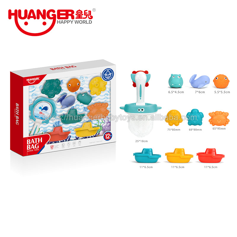Set de Bain 10 Pièces - Jouets Aquatiques pour Bébé - Huanger