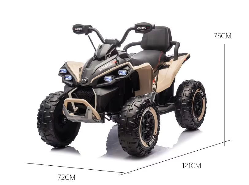 Quad Électrique pour Enfant 12V avec Grand Siège