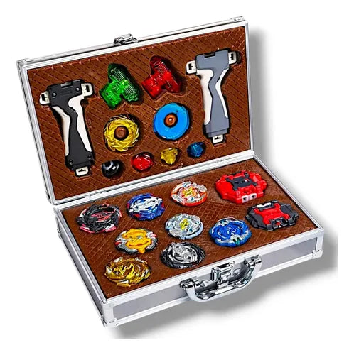 Storm Gyro – Coffret de Toupies de Combat Type Beyblade en Malette
