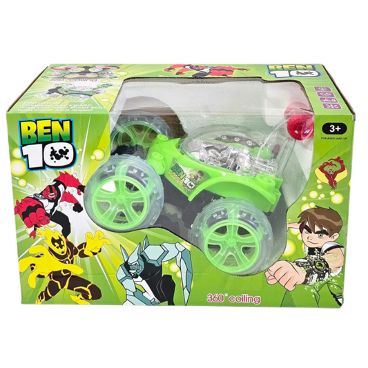 Voiture Télécommandée Ben 10 – Stunt et Acrobatie 360°
