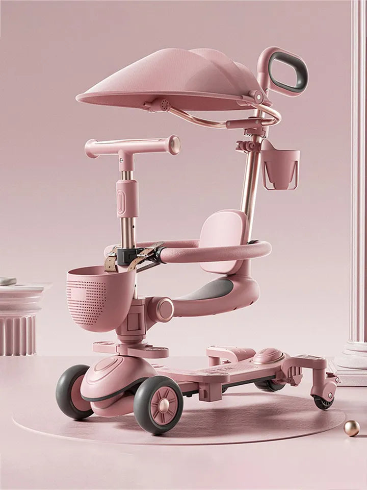 Trotteur Évolutif 6 en 1 – Porteur Multifonction pour Enfant
