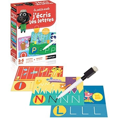 J’écris les Lettres : Jeux d’apprentissage - Nathan