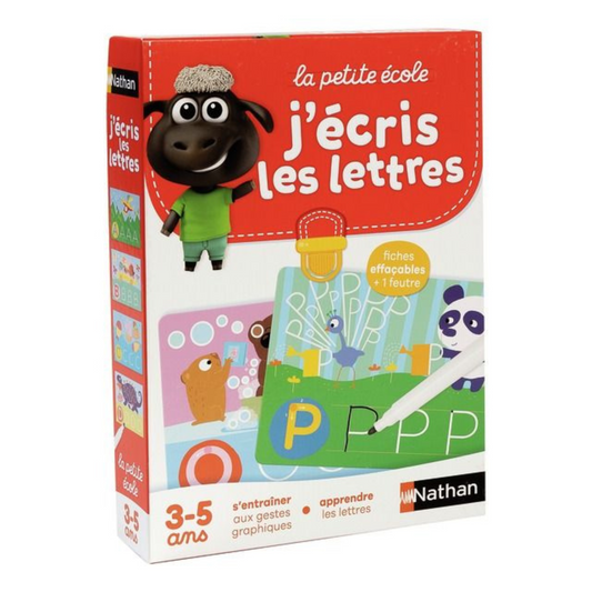 J’écris les Lettres : Jeux d’apprentissage - Nathan
