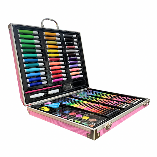Coffret de 152 pièces de Fournitures Artistiques pour Enfants