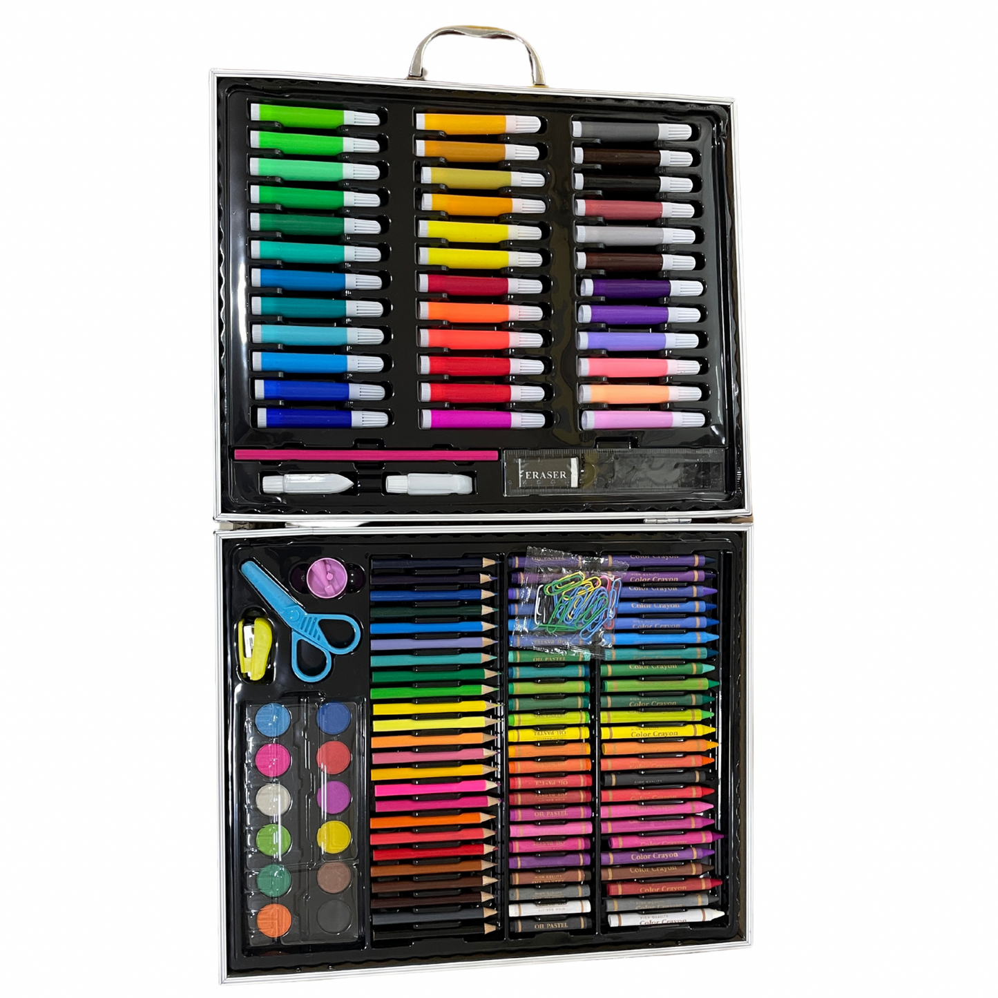 Coffret de 152 pièces de Fournitures Artistiques pour Enfants