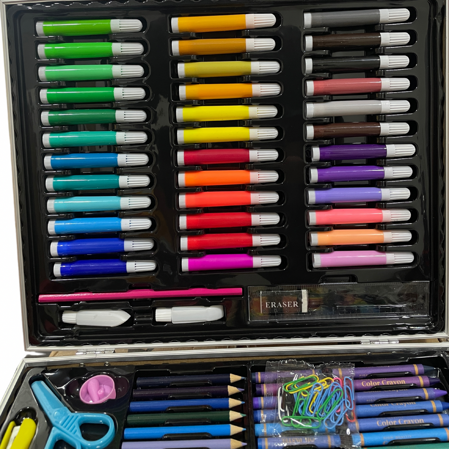 Coffret de 152 pièces de Fournitures Artistiques pour Enfants