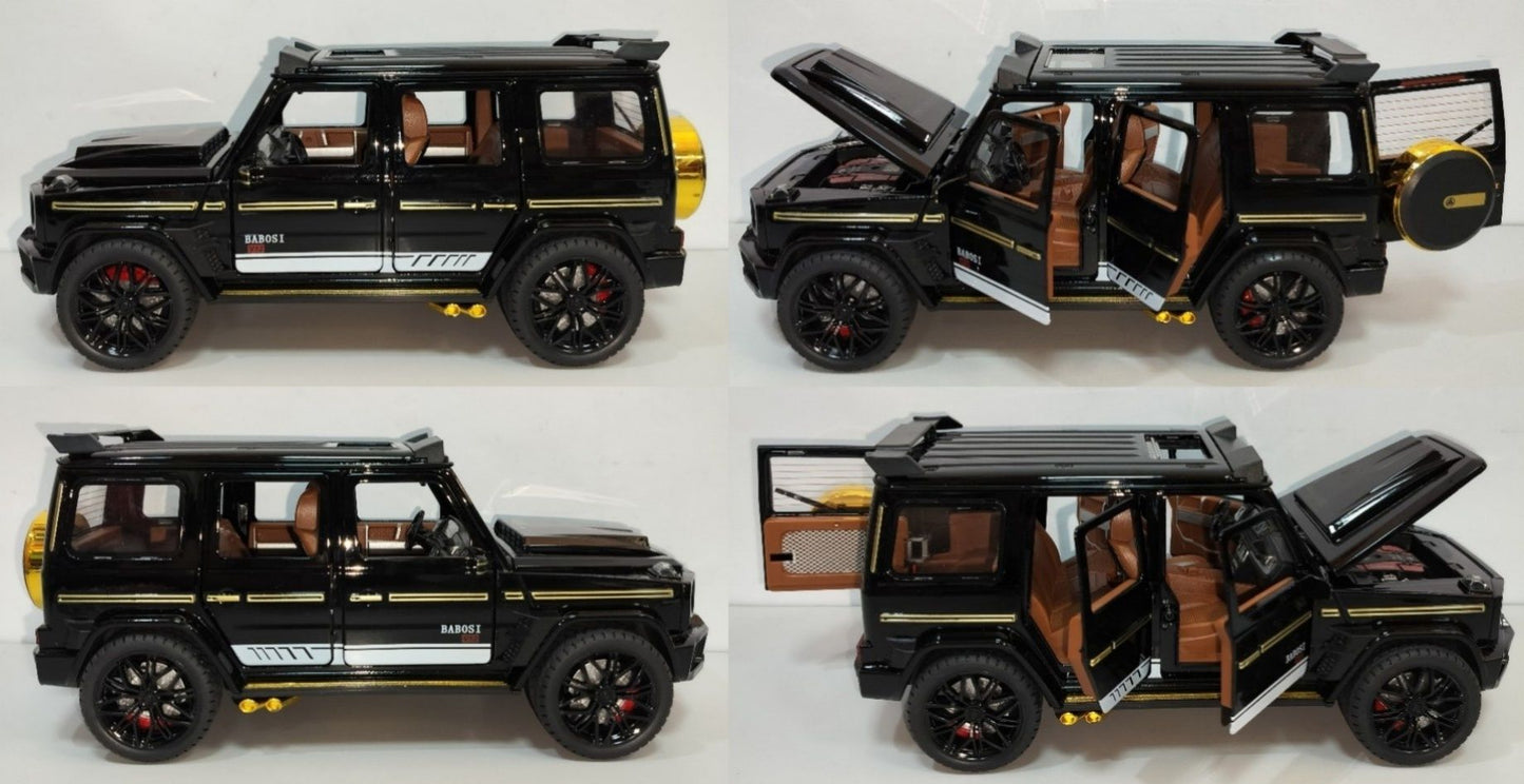 Mercedes-Benz G Babosi 800 1:18 – Avec toit ouvrant, lumière & sons