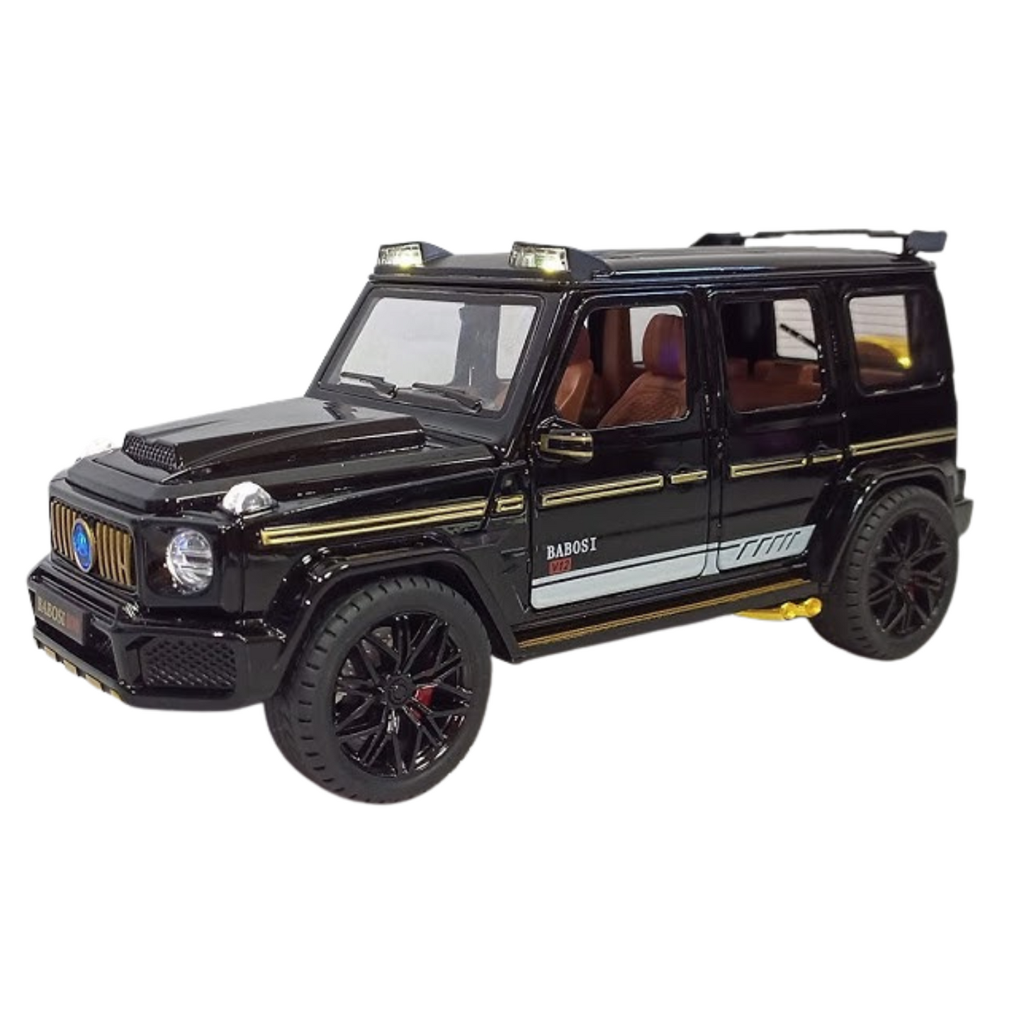 Mercedes-Benz G Babosi 800 1:18 – Avec toit ouvrant, lumière & sons