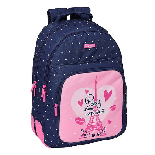 Sac à dos SAFTA Paris – Cartable scolaire 42 cm