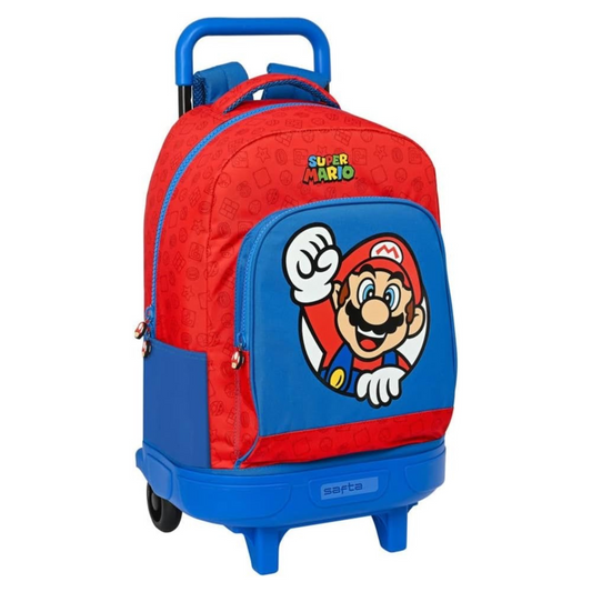Cartable Super Mario Avec Roues compactes Amovibles