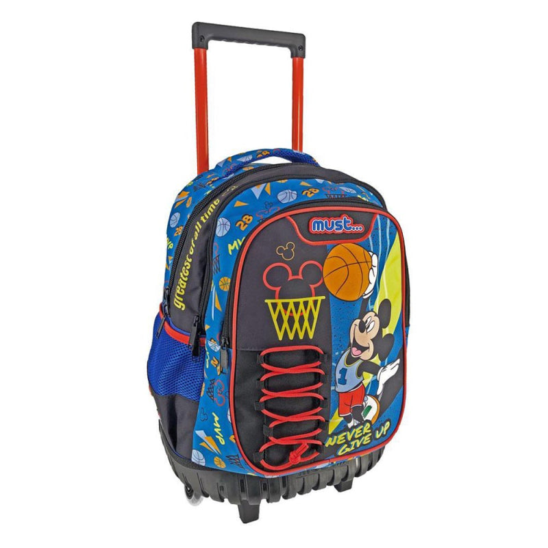 Cartable Trolley Mickey Basketball – Must Team