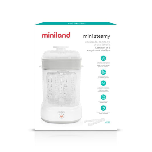 Miniland Mini steamy - Stérilisateur de Grande Capacité