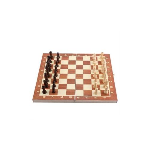 Jeu de société 3 en 1 – Échecs, Dames et Backgammon