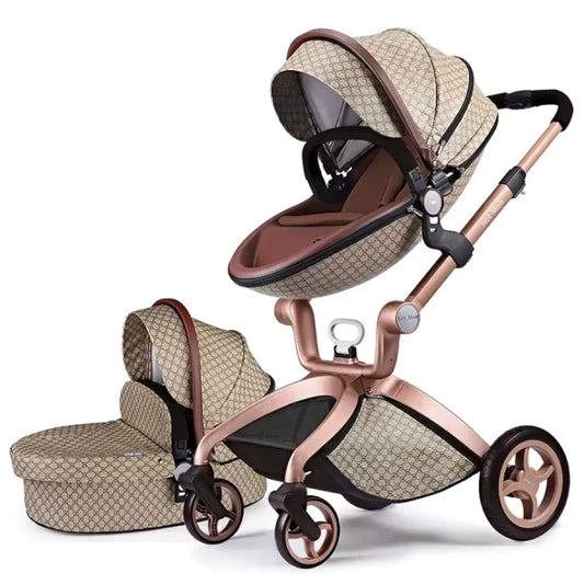 Poussette Rotative 360° – Hot Mom