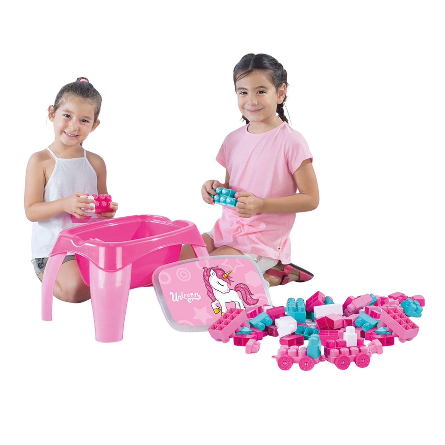 Table d’Activité Jumbo Rose 30 pièces – Dolu