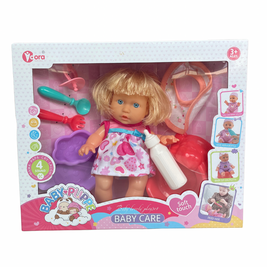 Poupée Baby Puppe Blonde
