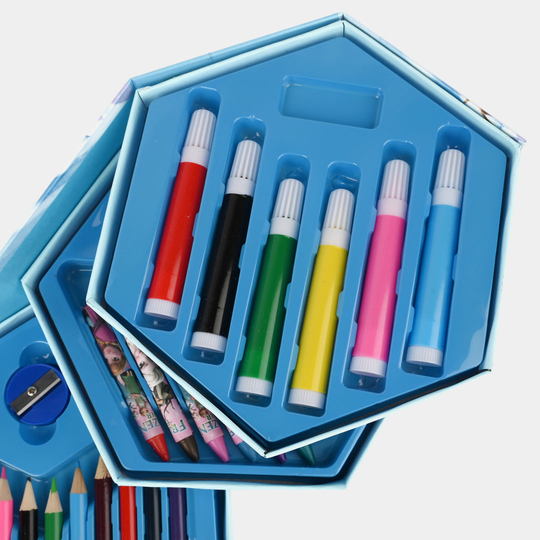Kit de Coloriage Complet 46 Pièces – Mallette Créative pour Enfants