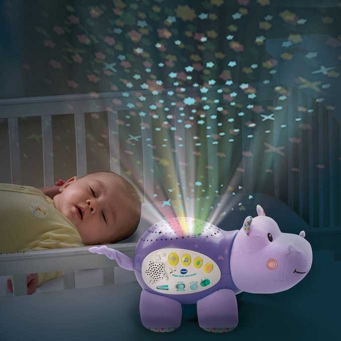 Tech Hippo Dodo Nuit Étoilée – Veilleuse musicale pour Bébé